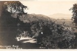 RARE !! Vintage Photocard PUERTO RICO - MILITARY ROAD - Puerto Rico