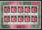 BRD 10er Bogen Blumen Mich 2462 Postfrisch Mit ESST Berlin, Kostenloser Versand In Der BRD - 427 - - Unused Stamps