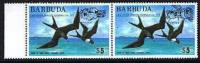 BARBUDA: OISEAUX Serie Complete 2 Valeurs Surchargee APOLLO SOYOUZ ( Yvert 217/18) MNH /// Neuf Sans Charniere ** - Other & Unclassified