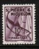 ST.PIERRE & MIQUELON   Scott # J 33*  VF MINT LH - Timbres-taxe