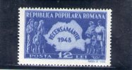 ROUMANIE 1948 * - Unused Stamps