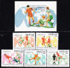 B)1994 LAOS SET(5) SCN1164-1169 WORL CUP SOCCER CHAMPIONSHIP´94, U.S. MNH SOUNEVIR SHEET - 1994 – Vereinigte Staaten