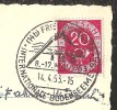 Internationale Bodenseemesse Friedrichshafen Am Bodensee Stempel !! 1953 - Friedrichshafen