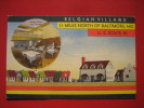 Maryland >    Belgian Village  11 Miles North Of Baltimore      Linen  --- ======  ---ref 285 - Altri & Non Classificati