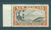 New Zealand: 1936/42   Mt Egmont      SG590b       3/-    [Perf: 12½]     MH - Ungebraucht