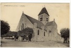 Carte Postale Ancienne Etrechy - L'Eglise - Etrechy