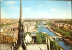 La Seine Et La Flêche Notre Dame  *PAS COURANTE *Ed Alfa N°759 * Belle Carte Dentelée, Plate, Bords Nets *Prix Sympa* - La Seine Et Ses Bords