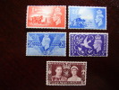 G.B. THREE EARLY COMMEMORATIVE SETS Between 1937-1948. - Unused Stamps