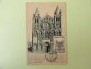 CARTE MAXIMUM MAXIMUM CARD CATHEDRALE D´ANGOULEME  FRANCE - 1940-1949