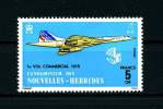 Nlle HEBRIDES 1976  N° 424 **  Neuf,  Ier Choix. Sup. Cote: 23 €  (Avion, Plane. Concorde) - Other & Unclassified