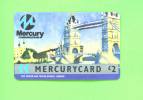 UK - Magnetic Mercurycard As Scan - [ 4] Mercury Communications & Paytelco