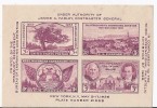 Timbre Stamp Américain USA Etat-unis : Bloc 17/9/1936 Alamo Texas San Antonio Michigan California San Diego Connecticut - Blocs-feuillets