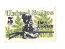 Timbre Stamp Américain USA Etat-unis : 5 C Us United States Of America ( Davy Crockett  ) Vert Et Noir - Nuevos
