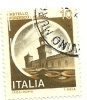 1980 - Italia 1505 Castello V92 - Righe Bianche Verticali, - Varietà E Curiosità