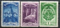 RUSSIA (USSR) -(CP4817)-YEAR 1948-(Michel 1236/1238)-Miners´ Day.-MNH ** - Neufs