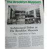 The Brooklyn Museum, Newsletter - 1991  : Architectural Debut At The Broklyn Museum - New Auditorium To Open - 1950-Maintenant