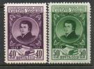 RUSSIA (USSR) -(CP4826)-YEAR 1948-(Michel 1259/1260)-.Armenian Writer Khachatur Abovyan .. MNH ** - Nuevos