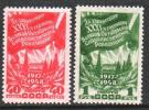 RUSSIA (USSR) -(CP4833)-YEAR 1948-(Michel 1288-1289)-31st Anniversary Of Great October Revolution-. MNH ** - Neufs