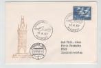 Sweden First SAS Flight Stockholm - Copenhagen - Praha 17-4-1957 - Lettres & Documents