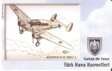 TARJETA DE TURQUIA DE UN AVION MONOSPAR ST-12 (AVION-PLANE) - Avions