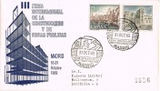 Carta Certificada MADRID 1969. Feria De La Construccion - Lettres & Documents