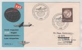 Sweden First SAS Regular Flight Stockholm - Los Angeles Via Greenland 15-11-1954 - Lettres & Documents