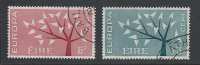 Ireland 1962  -  Europa Stamps  Y&T 155-56  Mi. 155-56  Used - Usados