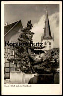 ALTE POSTKARTE UNNA BLICK AUF DIE STADTKIRCHE Kirche Church église Baum Tree Arbre Postcard Cpa AK Ansichtskarte - Unna