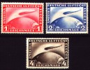 1928** Flugpost Zeppelin MNH MiNr 423/4,455 Luxus - Unused Stamps
