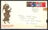 GRANDE BRETAGNE1965 Enveloppe FDC Voyagée - 1952-1971 Em. Prédécimales