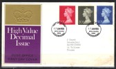 GRANDE BRETAGNE1970 Enveloppe FDC Voyagée - 1952-71 Ediciones Pre-Decimales