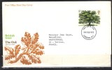 GRANDE BRETAGNE1973 Enveloppe FDC Voyagée - 1971-1980 Em. Décimales