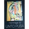 Hommage À Unto Pusa  : Brochure De 60 Pages, Texte En Finnois, Nombreuses Illustrations - Lingue Scandinave