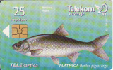 Slovenie, Chip 25 Units, Poissons, Petit Tirage - Slovenia