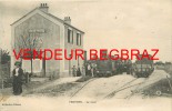 PERTHES     LA GARE  TRAIN - Perthes