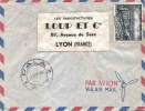 TCHAD Lettre Cover Petit Bureau. - Autres & Non Classés