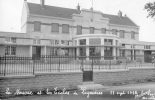 LIGNIERES (10) Carte Photo Mairie Et écoles 1938 - Sonstige & Ohne Zuordnung