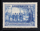 Australia Scott #164 Mint Hinged 3p Gov. Phillip At Sydney Cove - Ongebruikt