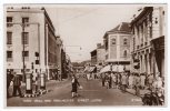 Angleterre- Town Hall And Manchester Street, Luton. Animée-moto-banderole"Gand Show" - Sonstige & Ohne Zuordnung