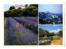 {45103} 84 Vaucluse  Gordes , Multivues ; Lavande , Vue Générale - Gordes