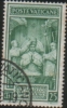 Vaticano Vatican Vatikan  1939 Incoronazione Pio XII Val Da 25c VFU - Gebraucht