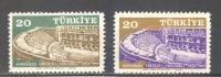 (S0563) TURKEY, 1959 (Aspendos Festival). Complete Set. Mi ## 1623-1624. MNH** - Unused Stamps