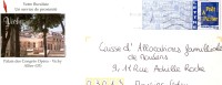 Enveloppe Entier Postale [P. A P.] Oblitérée De VICHY  [Allier] - Thermes / Opéra - Thermalisme