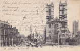 Carte Postale Ancienne,ROYAUME-UNI,UNITED KINGDOM,ENGLAND,LONDON EN 1913,westminster Abbey,cathédrale - Westminster Abbey