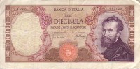 **** ITALIA - ITALIE - 10000 LIRE MICHELANGELO 1962 **** EN ACHAT IMMEDIAT !!! - 10.000 Lire