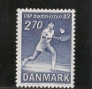 Dinamarca 1983, Badminton. - Unused Stamps