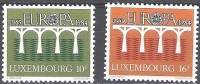 Luxembourg 1984 Michel 1088 - 1089 Neuf ** Cote (2015) 7.00 Euro Europa CEPT - Ungebraucht