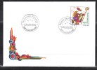 LUXEMBOURG 2001 Enveloppe FDC - FDC