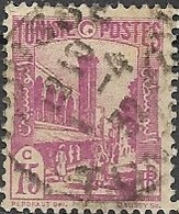 TUNISIA 1926 Mosque, Place Halfaouine, Tunis - 75c. Mauve FU - Used Stamps