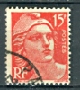 France, Yvert No 813 - 1945-54 Marianne Of Gandon